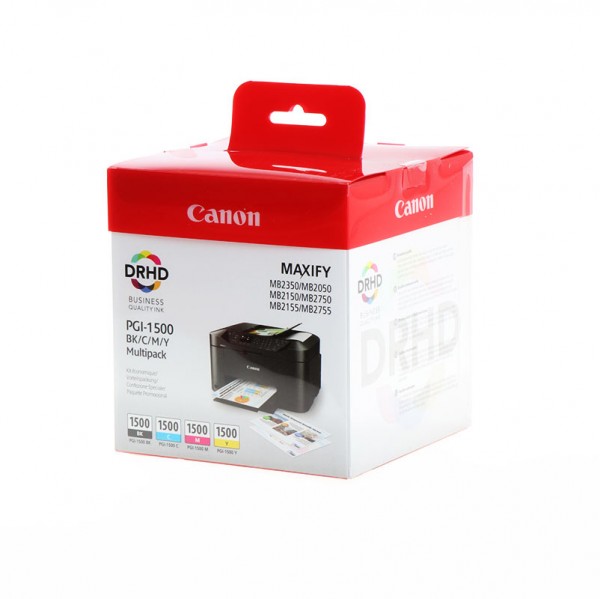 Canon PGI-1500 / 9218B005 Tinten Multipack CMYK (4er Set)
