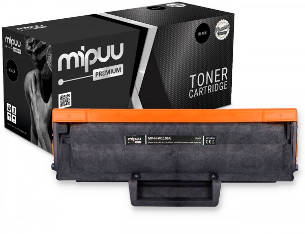 Mipuu Toner ersetzt HP W1106A / 106A Black