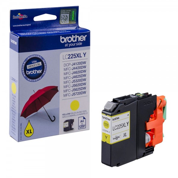 Brother LC-225 XL Tinte Yellow