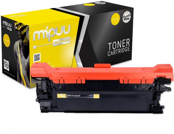 Mipuu Toner ersetzt HP CE252A / 504A Yellow