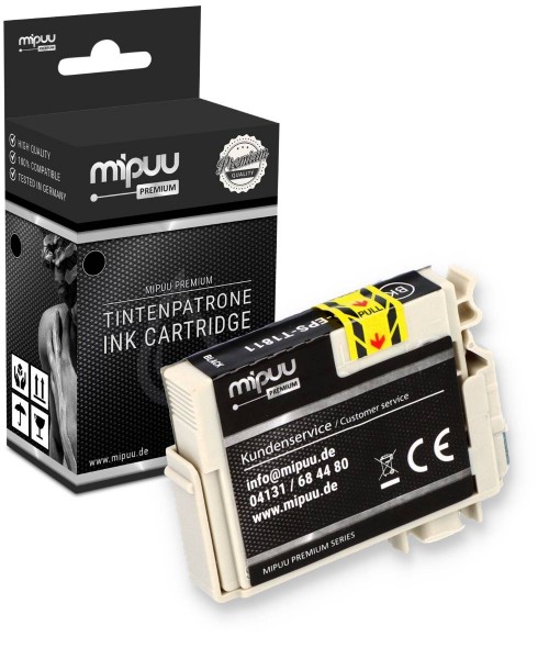 Mipuu Tinte ersetzt Epson 18 XL / C13T18114010 Black