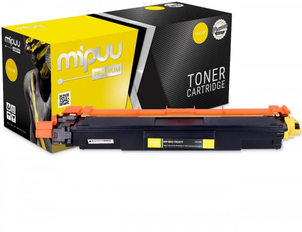 Mipuu Toner replaces Brother TN-247Y Yellow