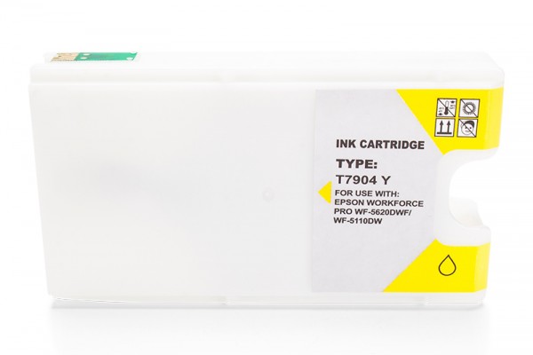 Compatible with Epson 79 XL / C13T79044010 ink cartridge Yellow