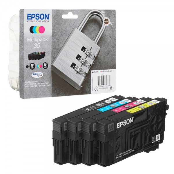 Epson 35 / C13T35864010 ink cartridges Multipack CMYK (4 Set)