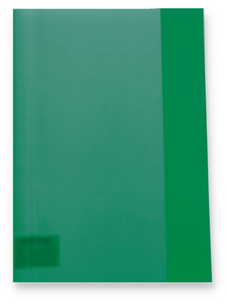 Herlitz Hefthülle transparent DIN A4 Dunkelgrün