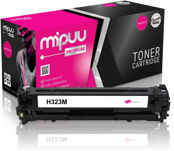 Mipuu Toner replaces HP CE323A / 128A Magenta