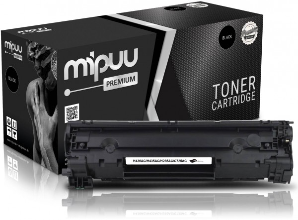 Mipuu Toner ersetzt HP CB436A / 36A Black