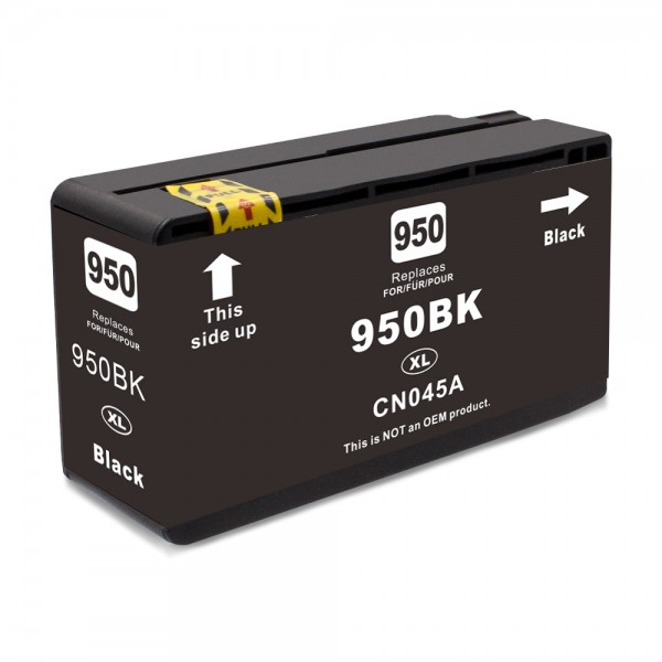 Kompatibel zu HP 950 XL / CN045AE Tinte Black (BULK)