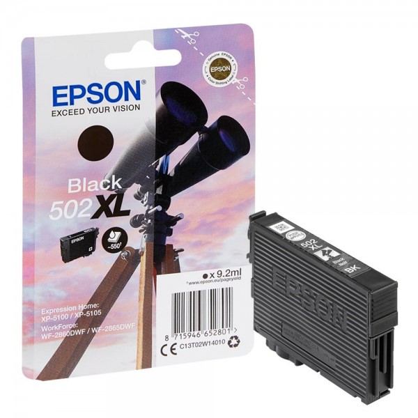 Epson 502 XL / C13T02W14010 ink cartridge Black