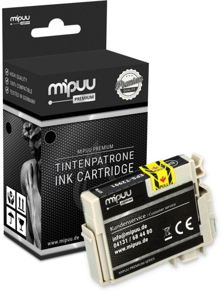 Mipuu ink cartridge replaces Epson 29 XL / C13T29914012 Black