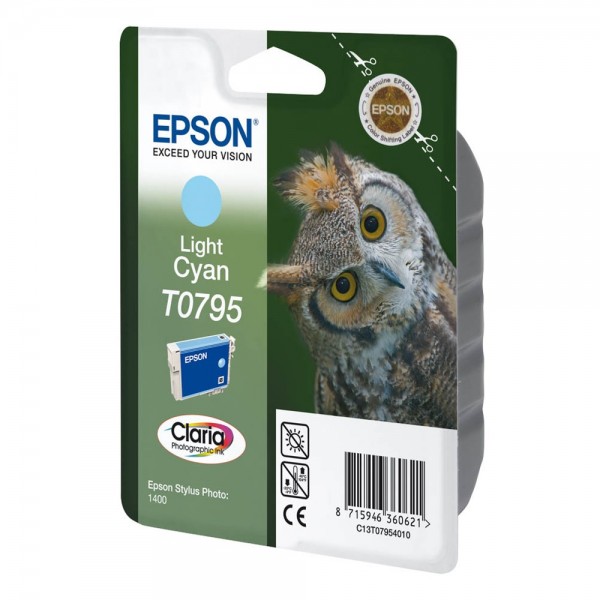 Epson T0795 / C13T07954010 ink cartridge Light-Cyan