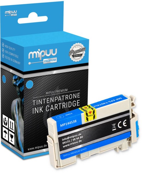Mipuu ink cartridge replaces Epson 407 XL / C13T07U240 Cyan