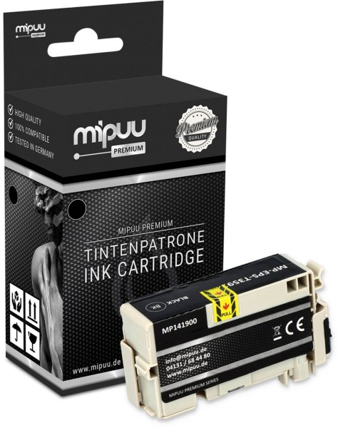 Mipuu ink cartridge replaces Epson 35 XL / C13T35914010 Black