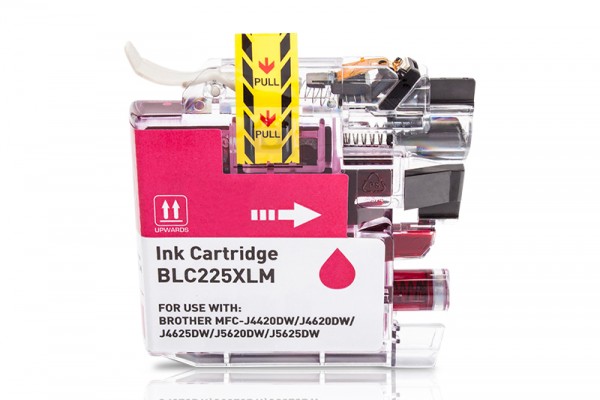 Compatible with Brother LC-225 XL ink cartridge Magenta