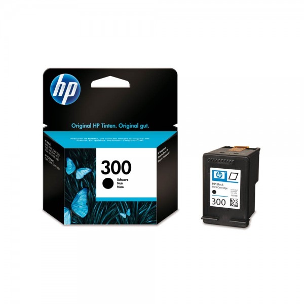 HP 300 / CC640EE Tinte Black