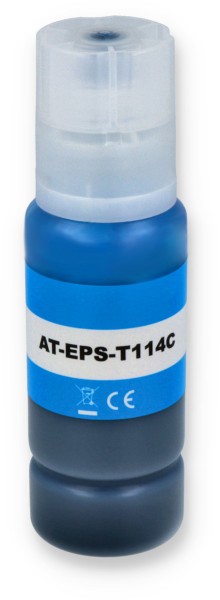 Kompatibel zu Epson 114 / C13T07B240 Nachfüll-Tinte Cyan