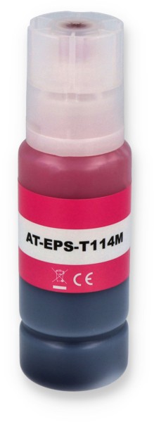 Kompatibel zu Epson 114 / C13T07B340 Nachfüll-Tinte Magenta