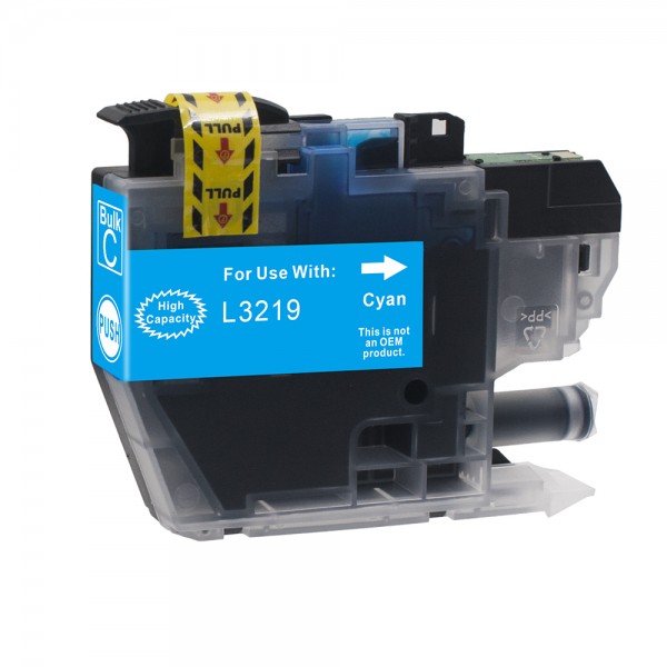 Compatible with Brother LC-3219 XL ink cartridge Cyan (BULK)