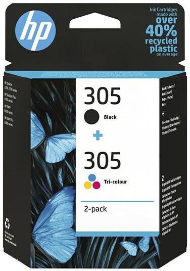 HP 305 / 6ZD17AE Tinten Multipack (1x Black / 1x Color)