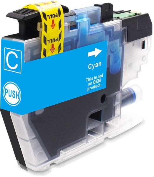 Compatible with Brother LC-3213 C ink cartridge Cyan (BULK)