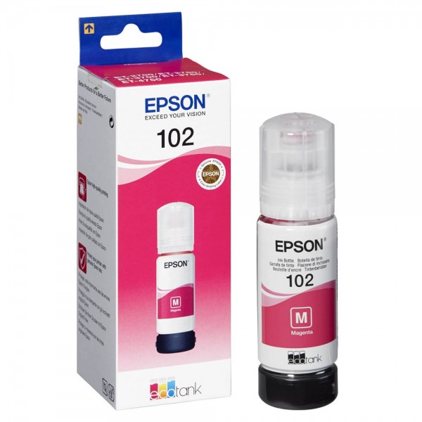 Epson 102 / C13T03R340 Nachfüll-Tinte Magenta 70 ml