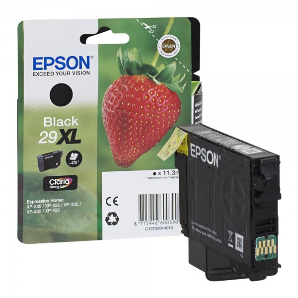 Epson 29 XL / C13T29914012 ink cartridge Black