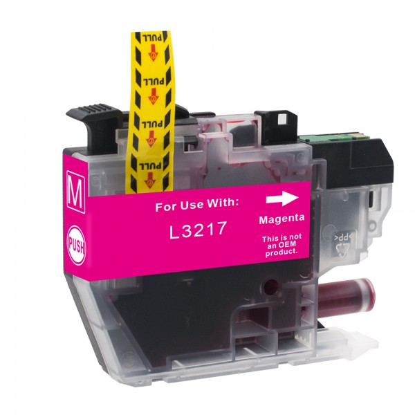 Compatible with Brother LC-3217M ink cartridge Magenta