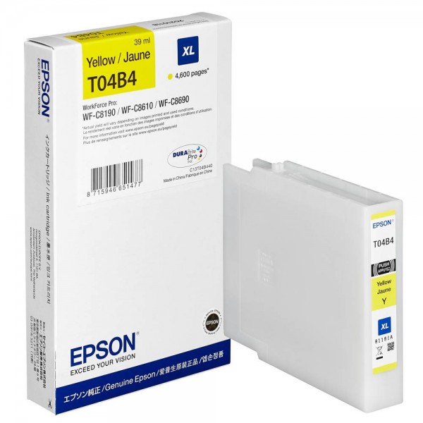 Epson C13T04B440XL ink cartridge Yellow