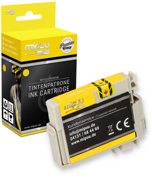 Mipuu ink cartridge replaces Epson 603 XL / C13T03A44010 Yellow