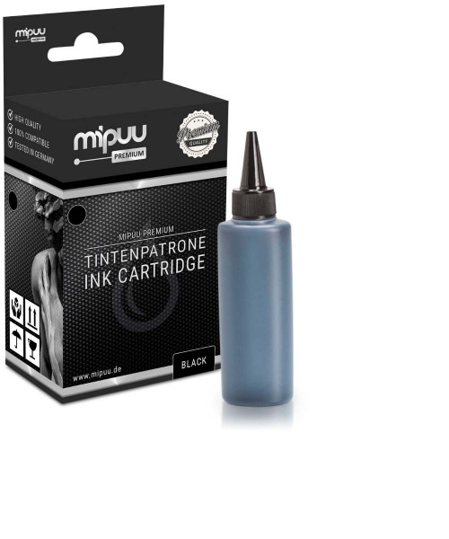 Mipuu ink cartridge replaces Epson T6641 / C13T664140 refill ink Black 100 ml