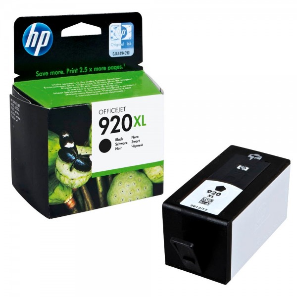 HP 920 XL / CD975AE Tinte Black