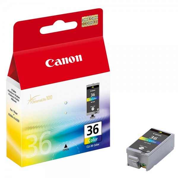 Canon CLI-36 / 1511B001 Tinte Color