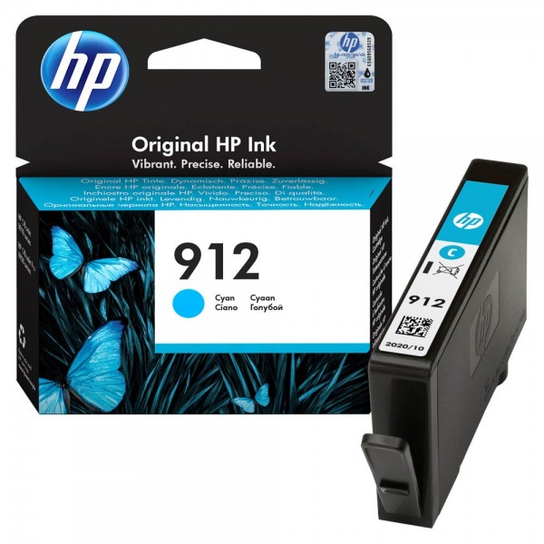 HP 912 / 3YL77AE Tinte Cyan