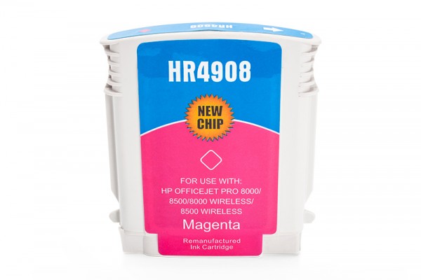 Kompatibel zu HP 940 XL / C4908AE Tinte Magenta