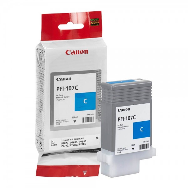 Canon PFI-107C / 6706B001 ink cartridge Cyan