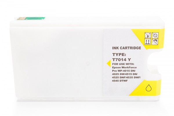 Compatible with Epson T7024 / C13T70244010 ink cartridge Yellow