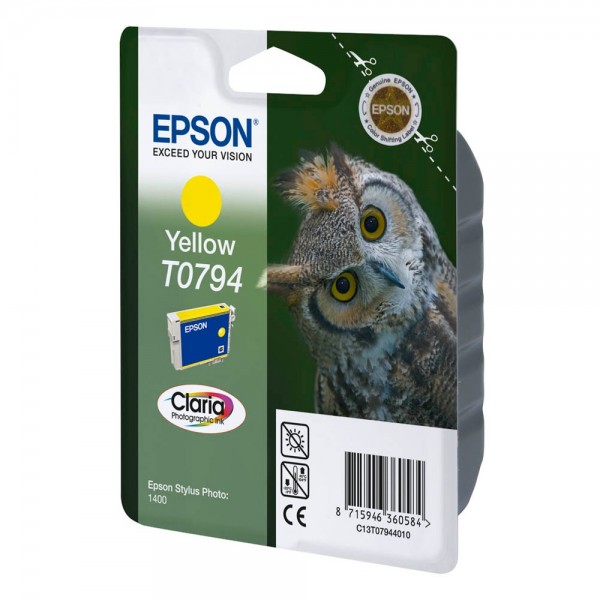 Epson T0794 / C13T07944010 ink cartridge Yellow