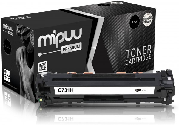 Mipuu Toner replaces Canon 731 / 6273B002 Black