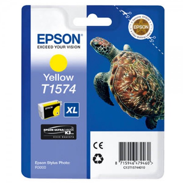 Epson T1574 / C13T15744010 XL Tinte Yellow