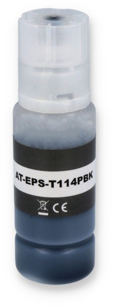 Kompatibel zu Epson 114 / C13T07B140 Nachfüll-Tinte Photo-Black