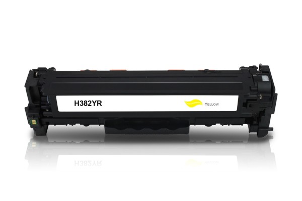 Compatible with HP CF382A / 312A Toner Yellow