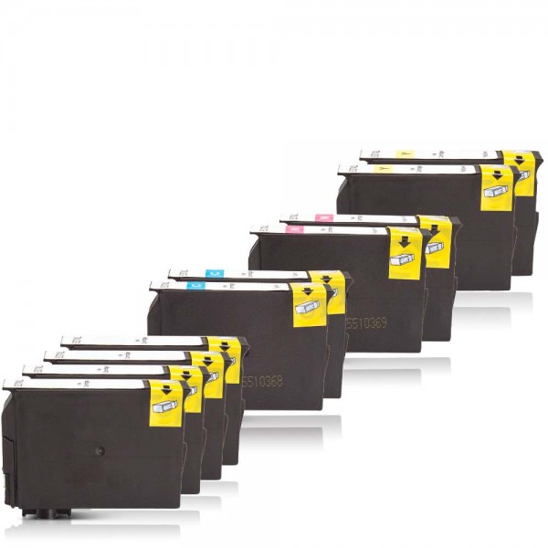 Kompatibel zu Epson 27 XL Tinten Multipack CMYK (10er Set)