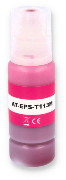 Kompatibel zu Epson 113 / C13T06B340 Nachfüll-Tinte Magenta 70 ml