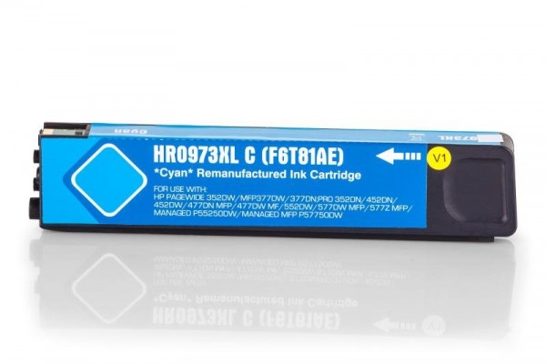 Kompatibel zu HP 973X / F6T81AE Tinte Cyan