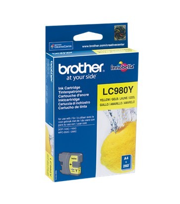 Brother LC-980Y ink cartridge Yellow