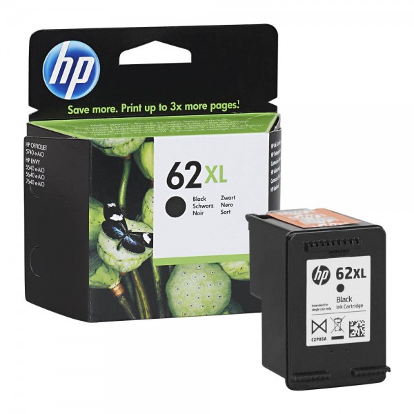 HP 62 XL / C2P05AE ink cartridge Black