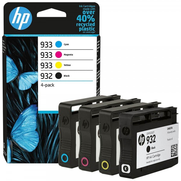 HP 932 / HP 933 / 6ZC71AE ink cartridges Multipack CMYK (4 Set)