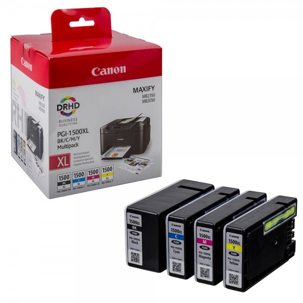 Canon PGI-1500 XL / 9182B004 Tinten Multipack CMYK (4er Set)