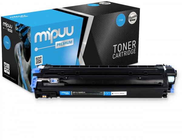 Mipuu Toner ersetzt HP Q6001A / 124A Cyan