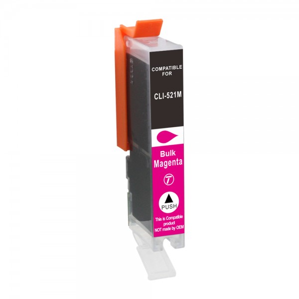 Compatible with Canon CLI-521M / 2935B001 ink cartridge Magenta (BULK)